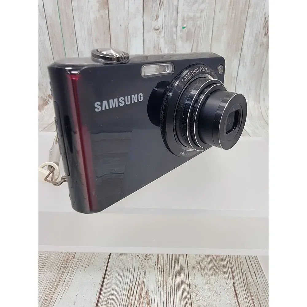 Samsung TL210 Compact Digital Camera 5x Optical Zoom Built-in Flash Black